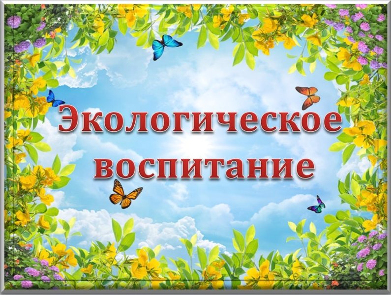Месячник экологического воспитания "Экология в школе".
